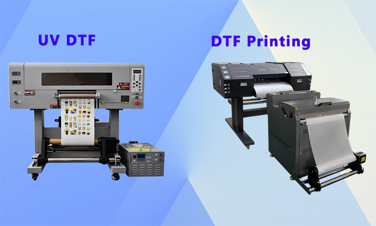 کاربردهای پیشرفته چاپ DTF و UV DTF